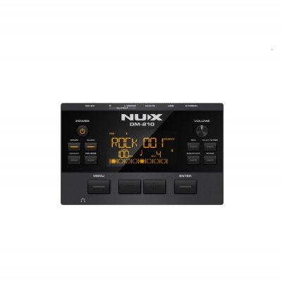 Электронная ударная установка Nux DM-210 с сетчатыми пэдами-3