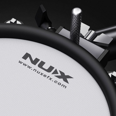 Электронная ударная установка Nux DM-210 с сетчатыми пэдами-4