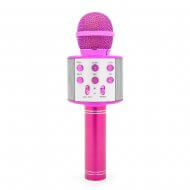 Караоке микрофон беспроводной WS-858, розовый